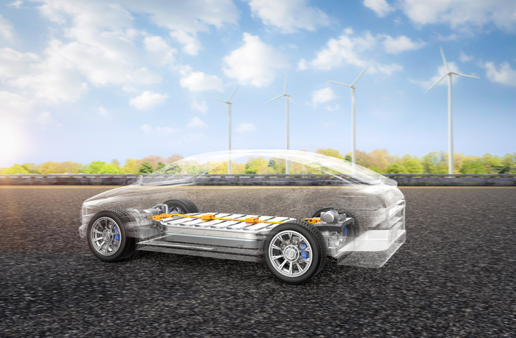 ev car or electric vehicle with cityscape background ev car or electric vehicle with cityscape background