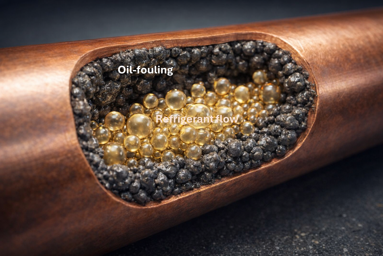 clogged copper pipe clogged copper pipe