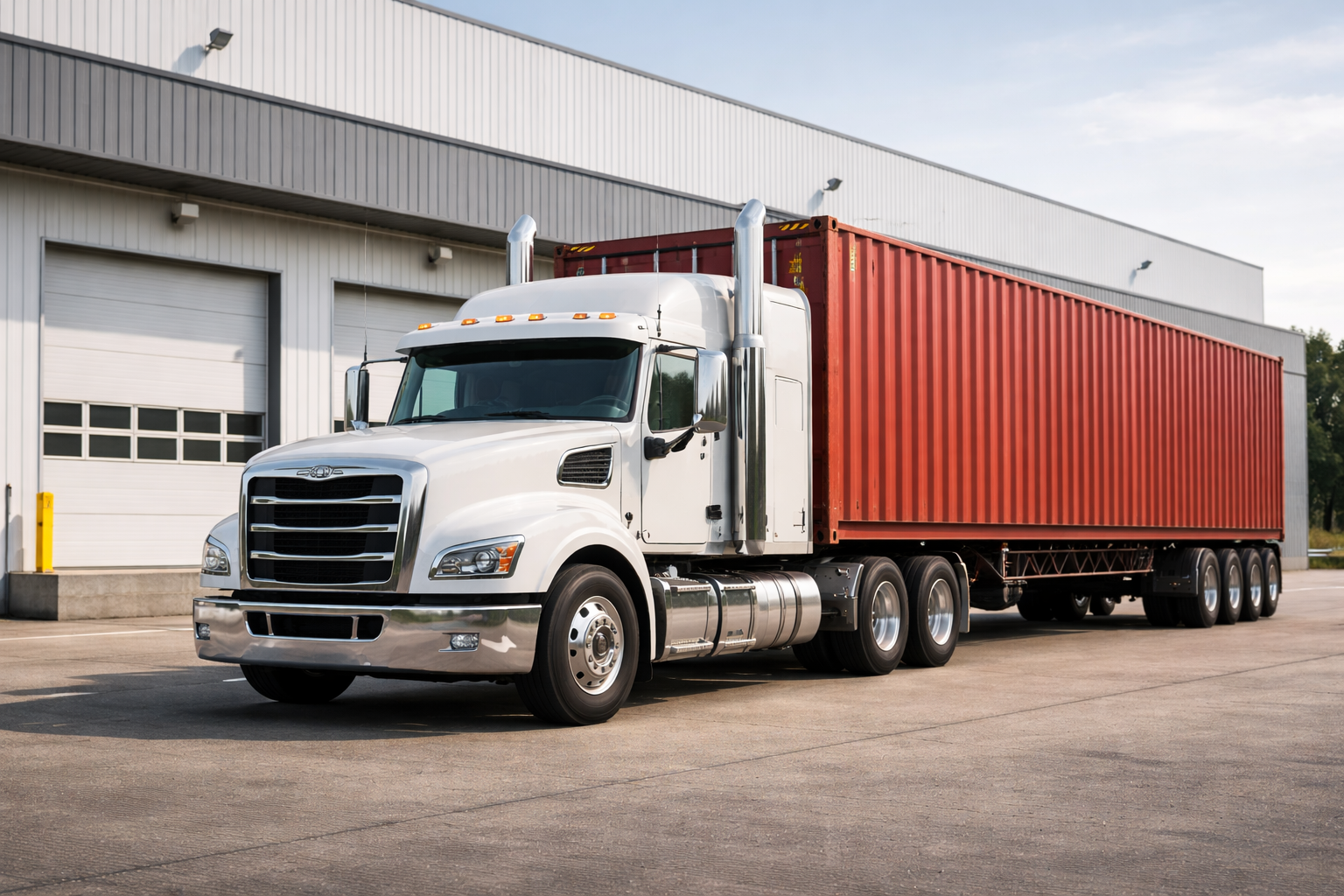 container truck container truck