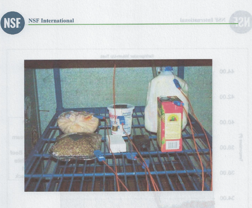 nsf test report set up nsf test report set up