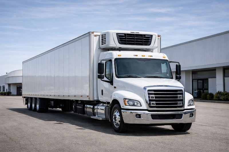 refrigerated truck landscape refrigerated truck landscape
